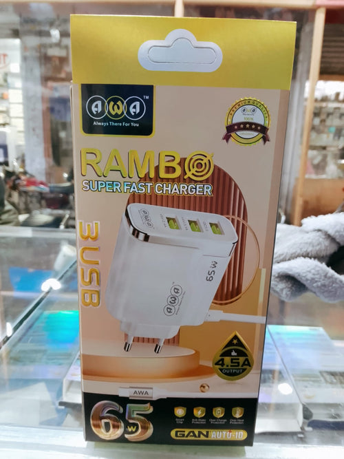 AWA Rambo Super Fast Charger 65W